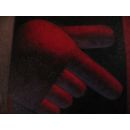 Nach Kandinsky , der Notar, &Ouml;lgem&auml;lde auf Leinwand ca. 140*110 cm