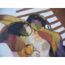 Kandinsky die Feier  &Ouml;lgem&auml;lde auf Leinwand ca. 110*80 cm
