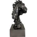 Bronze Pferdeskulptur auf Sockel