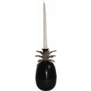 Hoff Ananas Deckeldose mit int. Kerzenhalter 21 cm
