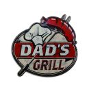 Metallschild Dad&acute;s Grill