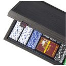 Poker Set in schwarzer Box